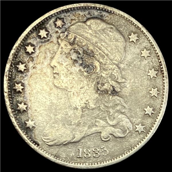 1835 Capped Bust Quarter NICELY CIRCULATED