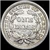 Image 2 : 1853 Arrows Seated Liberty Dime CHOICE AU