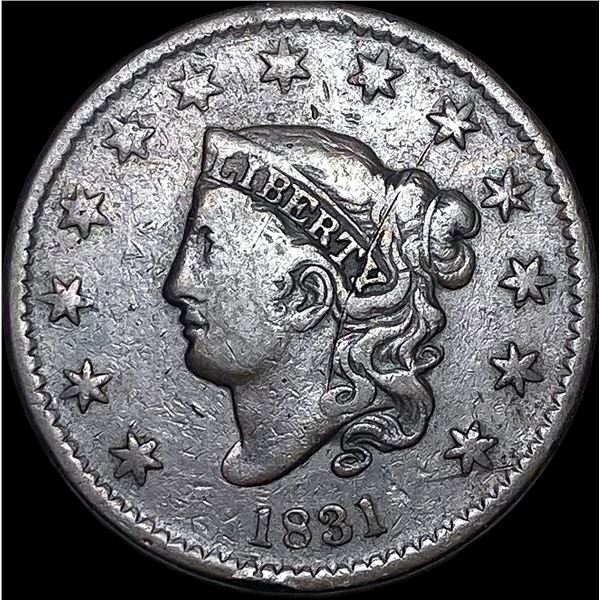 1831 Coronet Head Large Cent LIGHTLY  CIRCULATED