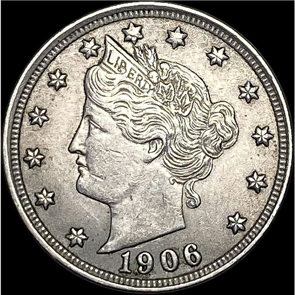 1906 Liberty Head Nickel CLOSELY UNCIRCULATED