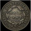 Image 2 : 1832 Classic Head Half Cent NEARLY  UNCIRCULATED