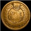 Image 2 : 1867 Indian Head Cent NICELY CIRCULATED