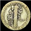 Image 2 : 1921 Silver Mercury Dime NICELY CIRCULATED