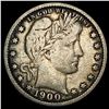 Image 1 : 1900 Barber Silver Quarter LIGHTLY CIRCULATED