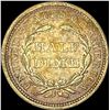 Image 2 : 1853 Arrows Seated Liberty Half Dime CLOSELY  UNCIRCULATED