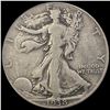 Image 1 : 1938-D Walking Liberty Half Dollar LIGHTLY CIRCULATED