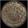 Image 1 : 1866 Shield Nickel NEARLY UNCIRCULATED