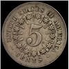 Image 2 : 1866 Shield Nickel NEARLY UNCIRCULATED