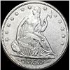 Image 1 : 1853 Seated Liberty Half Dollar Arrows/Rays  CLOSELY UNCIRCULATED