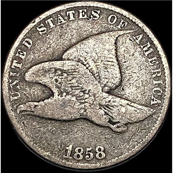 1858 Flying Eagle Cent NICELY CIRCULATED