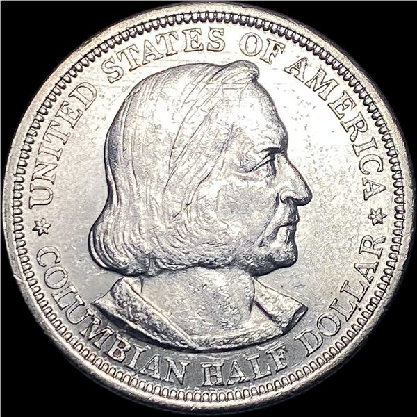 1892 Silver Columbian Expo Half Dollar  UNCIRCULATED
