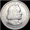 Image 1 : 1892 Silver Columbian Expo Half Dollar  UNCIRCULATED