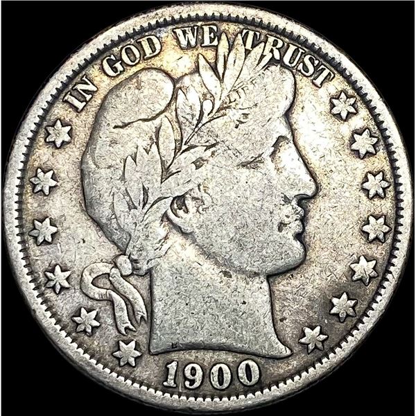 1900-O Silver Barber Half Dollar NICELY  CIRCULATED