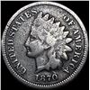 Image 1 : 1870 Indian Head Cent NICELY CIRCULATED