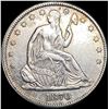 Image 1 : 1870 Seated Liberty Half Dollar CLOSELY  UNCIRCULATED