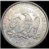 Image 2 : 1870 Seated Liberty Half Dollar CLOSELY  UNCIRCULATED
