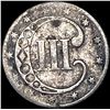 Image 2 : 1851 Silver Three-Cent Piece NICELY  CIRCULATED