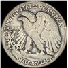 Image 2 : 1921 Walking Liberty Half Dollar NICELY  CIRCULATED