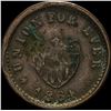 Image 2 : 1864 Civil War Token "Union Forever" Copper  HIGH GRADE