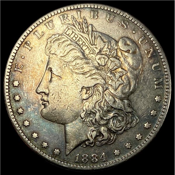 1884-S Silver Morgan Dollar NEARLY  UNCIRCULATED
