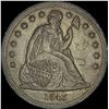 Image 1 : 1843 Seated Liberty Silver Dollar CLOSELY  UNCIRCULATED