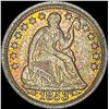 Image 1 : 1853 Arrows Seated Liberty Half Dime CLOSELY  UNCIRCULATED