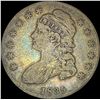 1835 Silver Capped Bust Half Dollar LIGHTLY  CIRCULATED