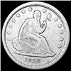 Image 1 : 1838 Silver Seated Liberty Quarter LIGHTLY  CIRCULATED