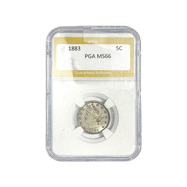 1883 Liberty Victory Nickel PGA MS66