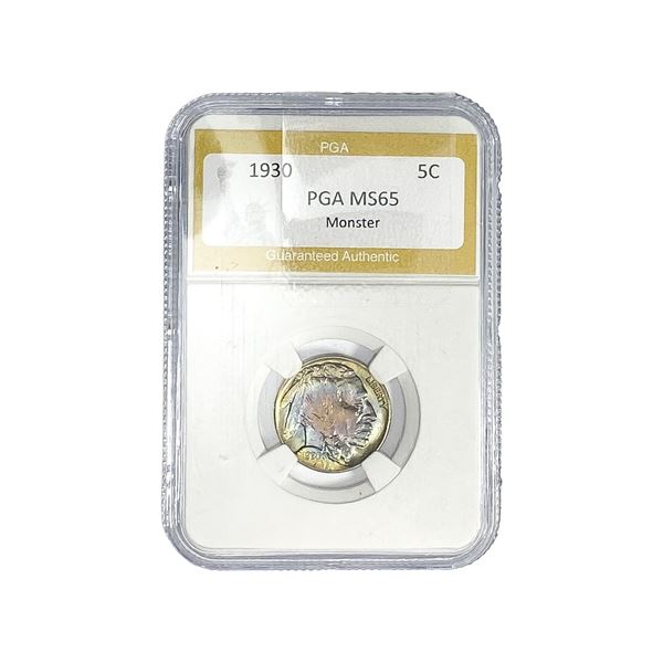 1930 Buffalo Nickel PGA MS65