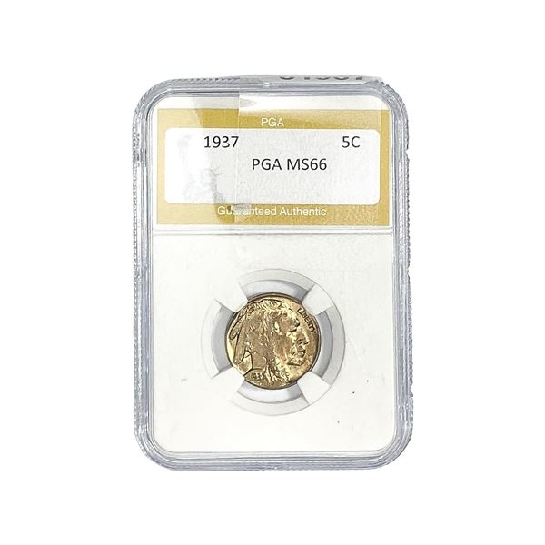 1937 Buffalo Nickel PGA MS66