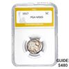 Image 1 : 1917 Buffalo Nickel PGA MS65