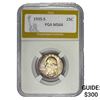 Image 1 : 1935-S Washington Silver Quarter PGA MS64