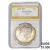 Image 1 : 1878 8TF Morgan Silver Dollar PGA MS63+