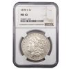 Image 1 : 1878-S Morgan Silver Dollar NGC MS62