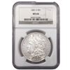 Image 1 : 1881-S Morgan Silver Dollar NGC MS66