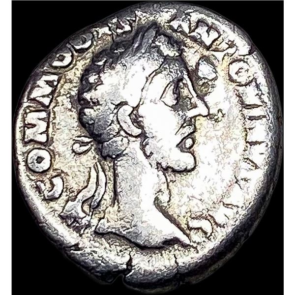Roman Commodus 177-192 AD Silver Denarius NEARLY UNCIRCULATED