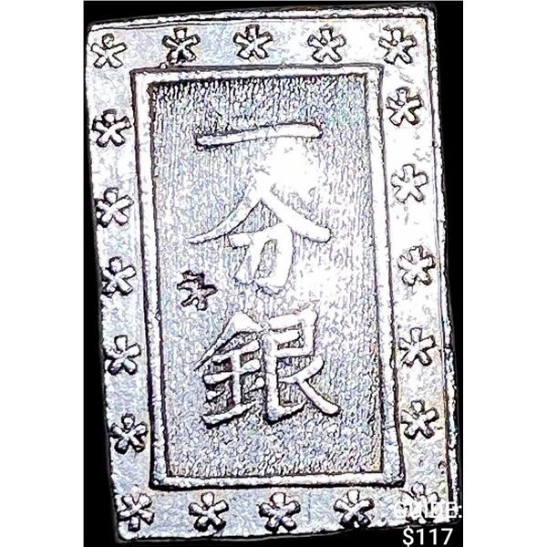 1859-1868 Japan Silver Bu UNCIRCULATED