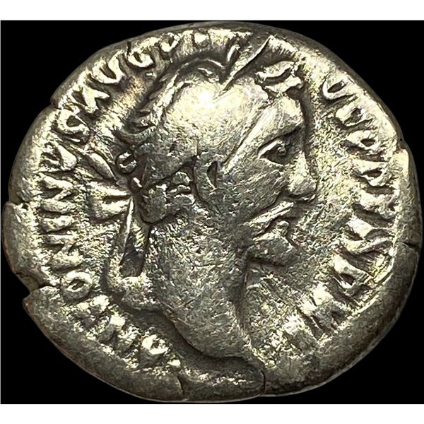 Roman Ant. Pius 138-161 AD Silver Denarius NEARLY UNCIRCULATED