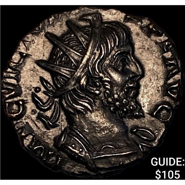 Romano-Gallic Victorinius 269-271 AD BI Dbl Denarius CHOICE AU