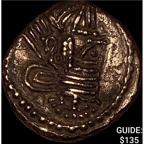 Parthian Empire 247-224 AD Silver Drachm NEARLY UNCIRCULATED