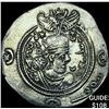 Sasanian Khusru II 591-628 AD SIlver Drachm CHOICE AU