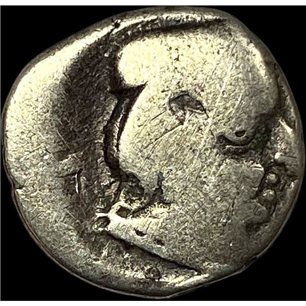 India Western Satraps 278-295 AD Silver Drachm NEARLY UNCIRCULATED