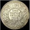 Image 2 : 1919 British India Rupee UNCIRCULATED