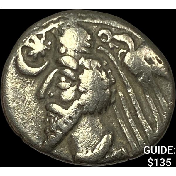 Parthian Empire 247-224 AD Silver Drachm NEARLY UNCIRCULATED