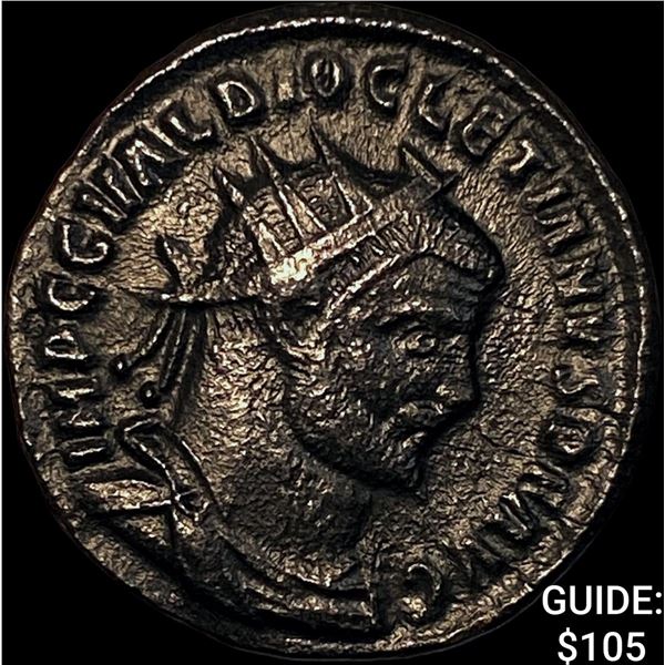 Roman Dioletian 284-305 AD BI Nummus CHOICE AU