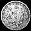 Image 2 : 1883 Hawaii Silver Dime ABOUT UNCIRCULATED