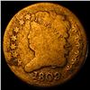Image 1 : 1809 Classic Head Half Cent NICELY CIRCULATED