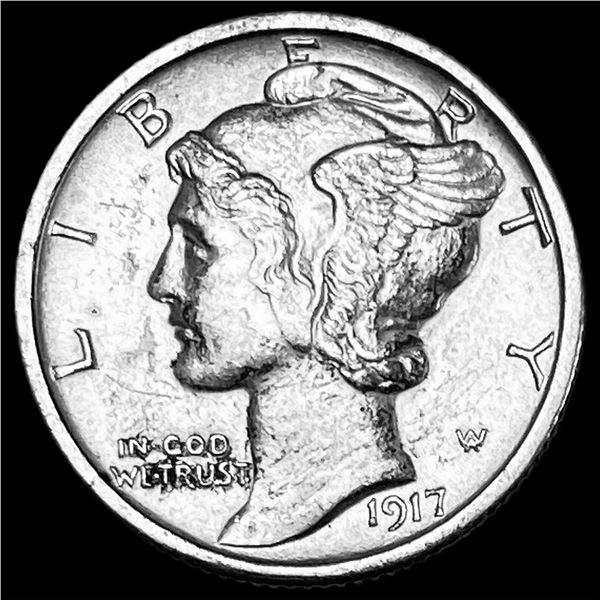 1917-S Silver Mercury Dime UNCIRCULATED