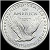 Image 2 : 1917 Type 1 Standing Liberty Quarter CHOICE  AU